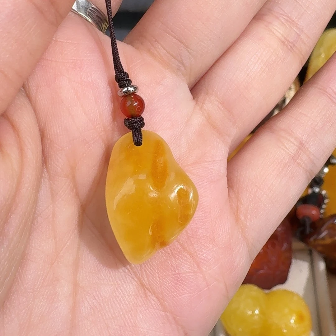 琥珀未镶嵌裸石我