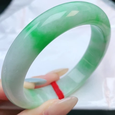未镶嵌手镯翡翠55圈口882589