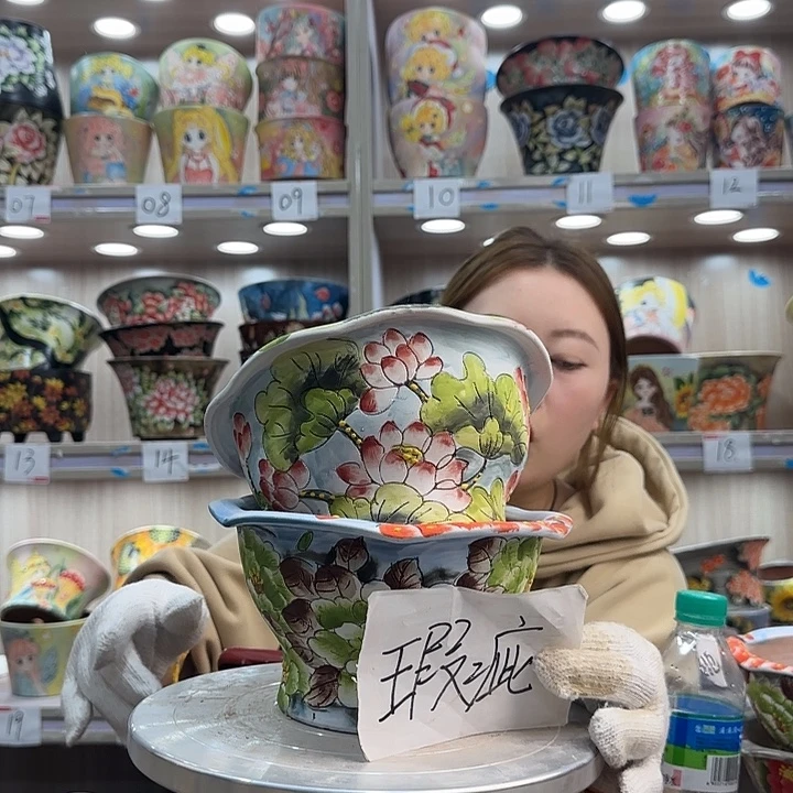 紫砂花盆瑕疵瑕疵437