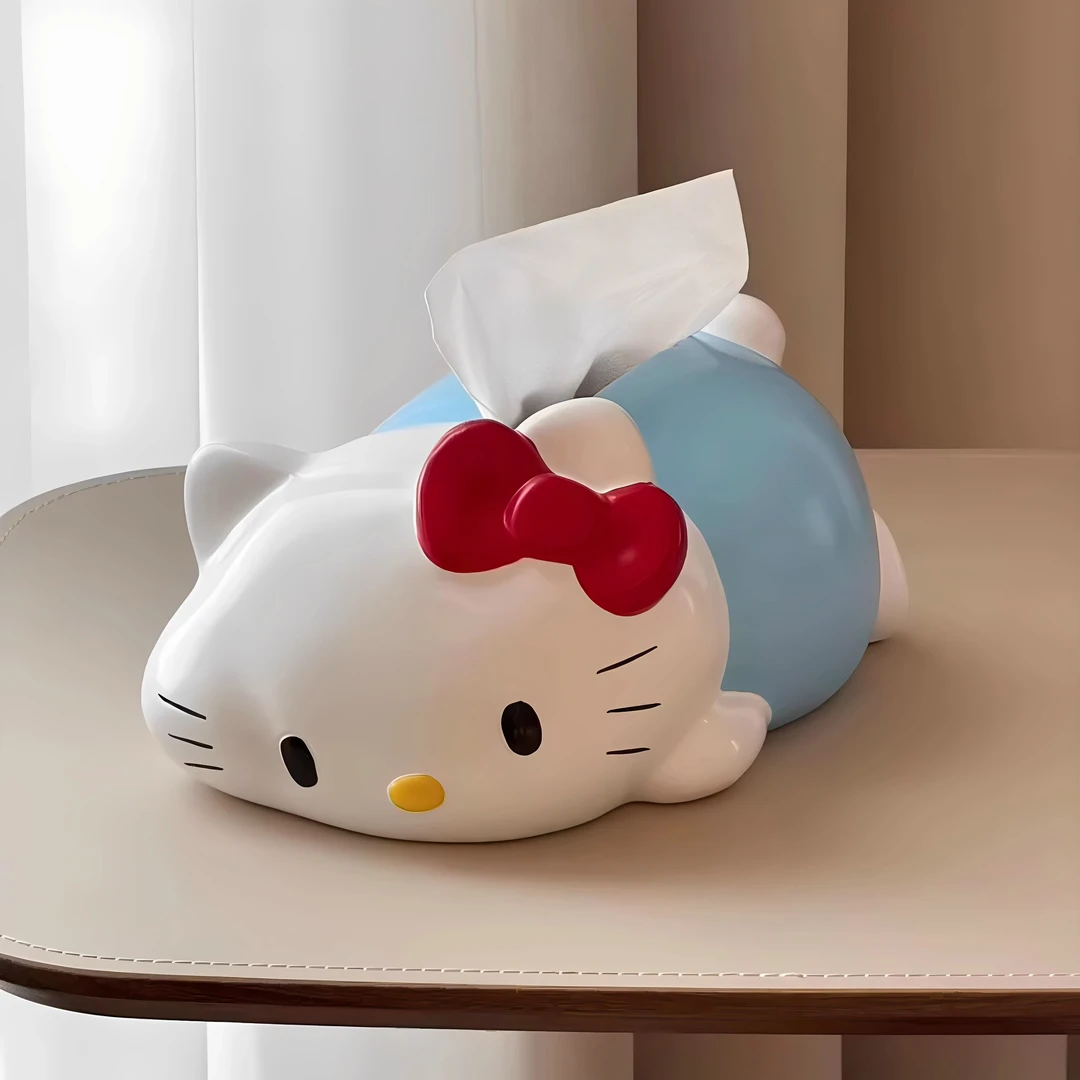 【新家的100个快递】hellokitty纸巾盒创意可爱抽纸盒餐巾纸收纳
