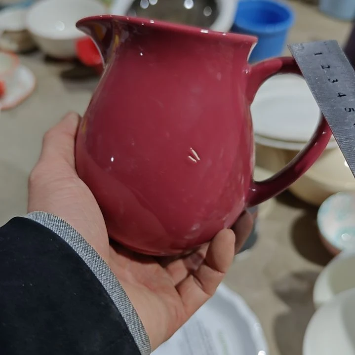 杯紫*库存陶瓷杯碗盘微瑕疵介意慎拍