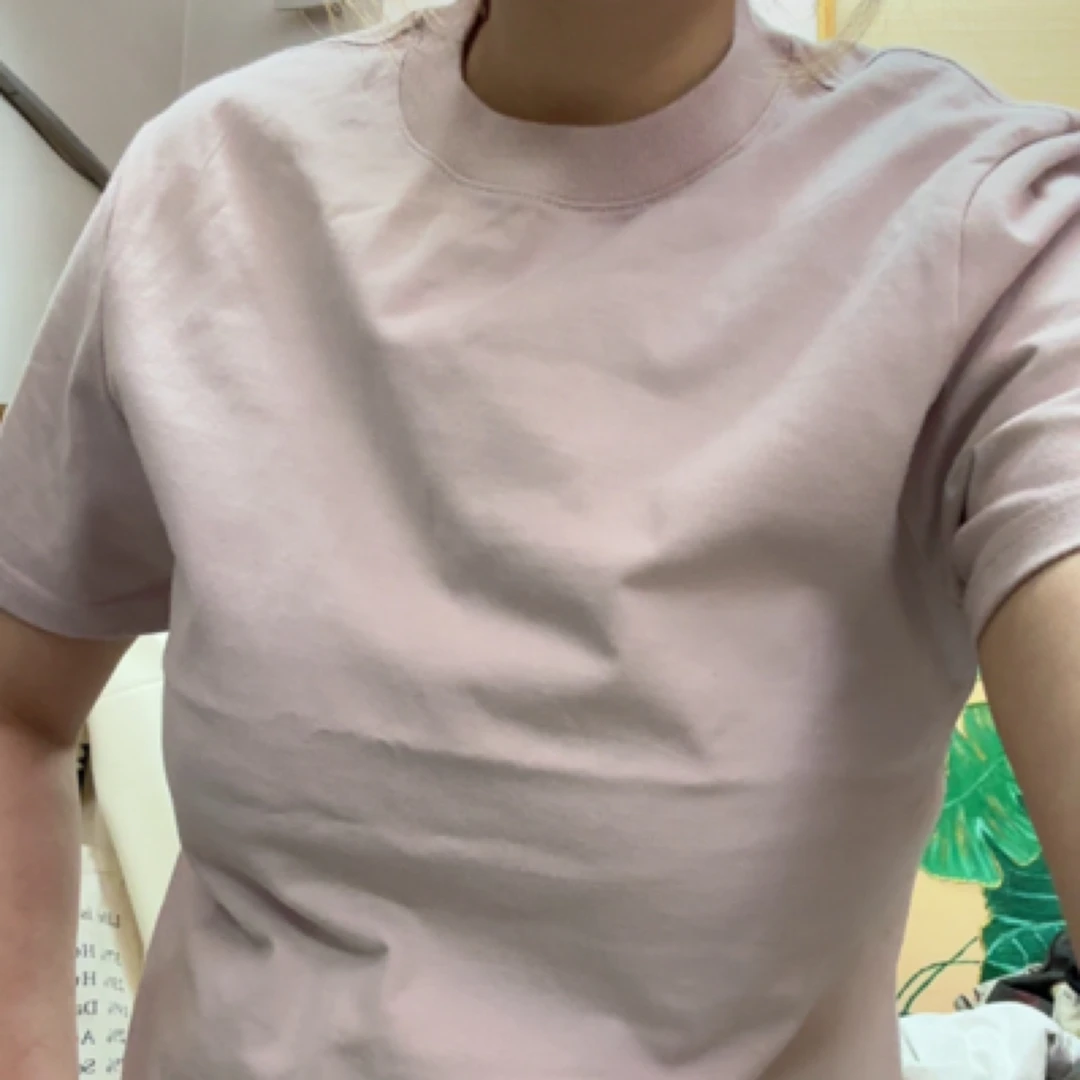 纯棉休闲百搭修身短袖