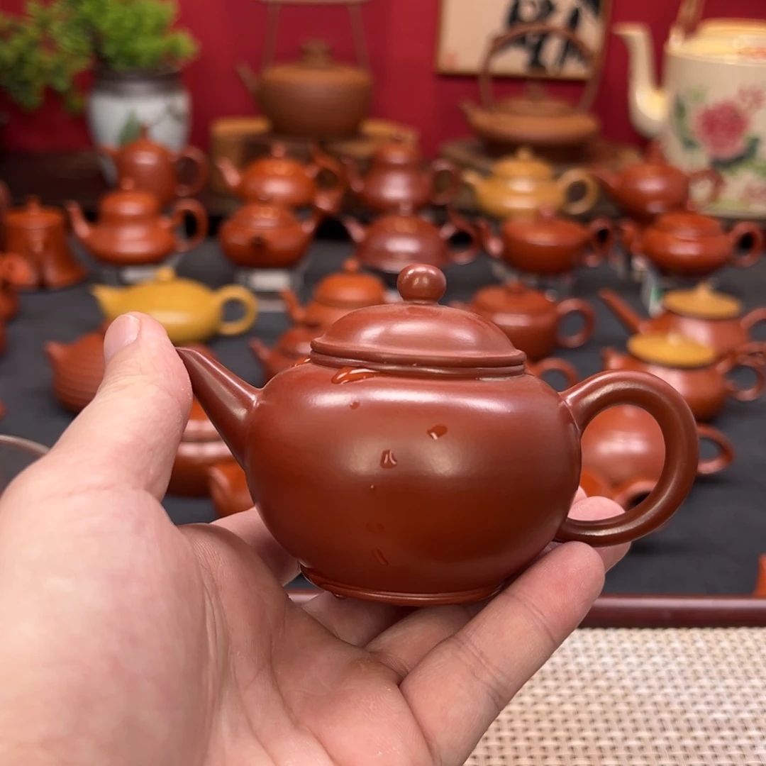 人***乐紫砂茶壶潮州手拉壶