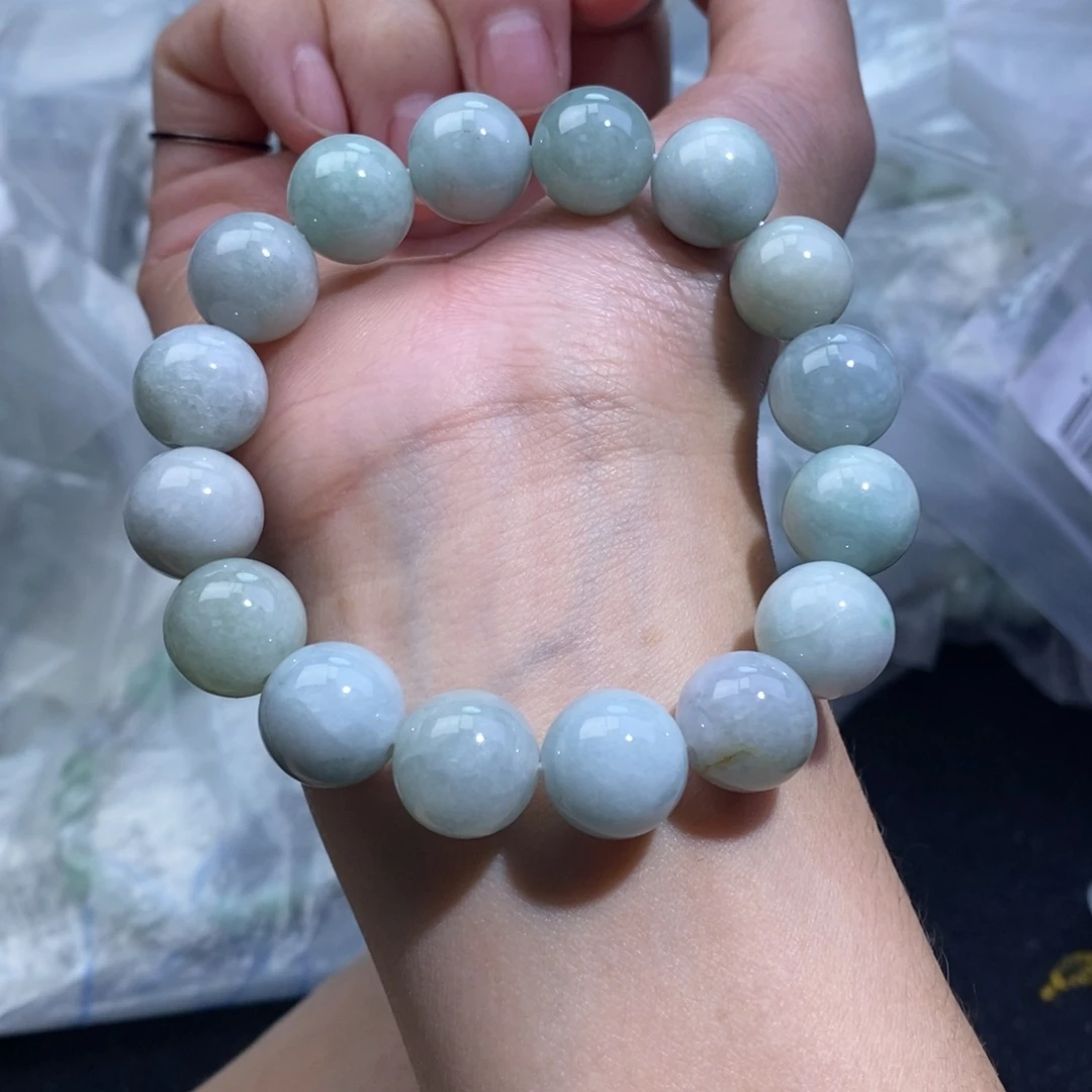 未镶嵌手串翡翠珠链
