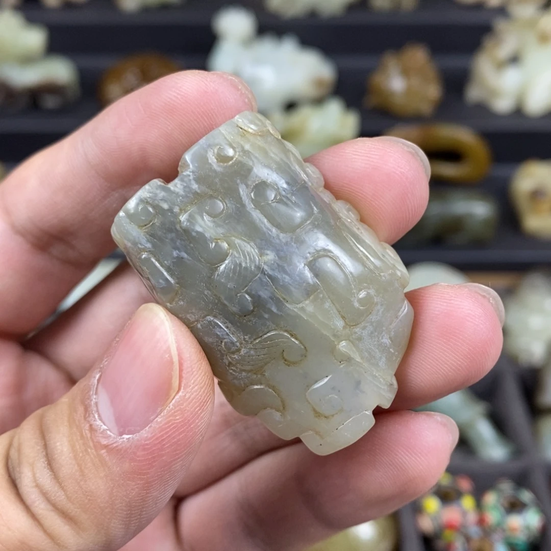 和田玉（糖玉）未镶嵌挂件