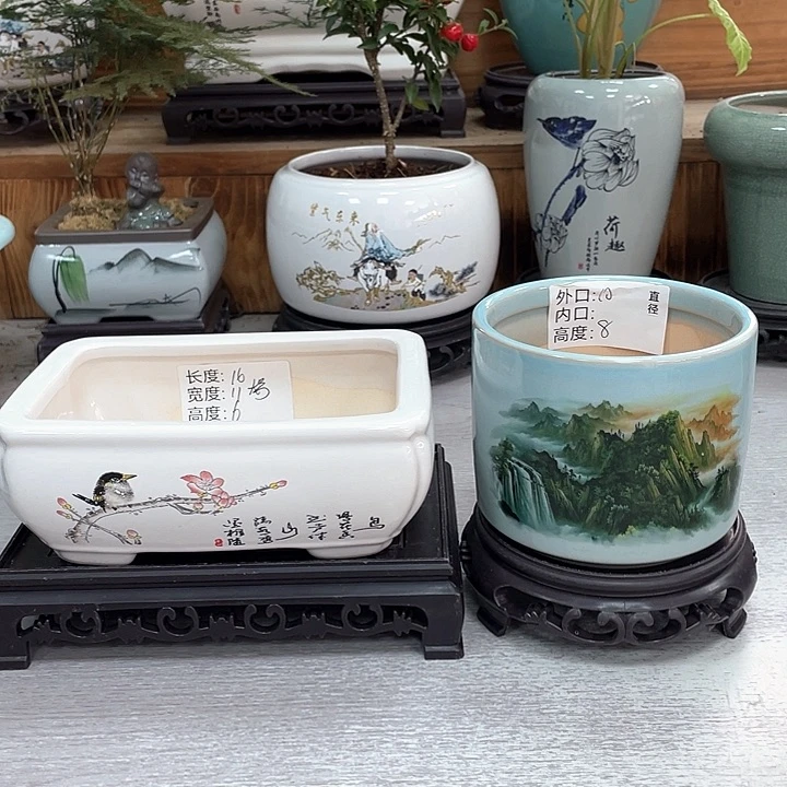 陶瓷花盆紫砂花盆福利抢购