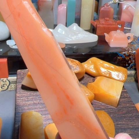 寿山石印石老挝石印石印章