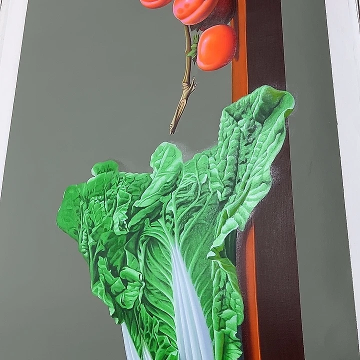 油画恭喜一直仔仔细细