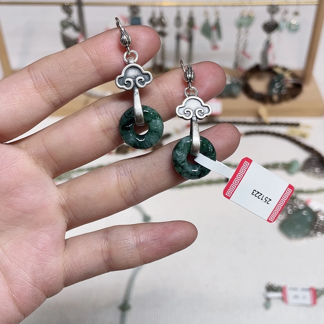 足银925银配饰耳环