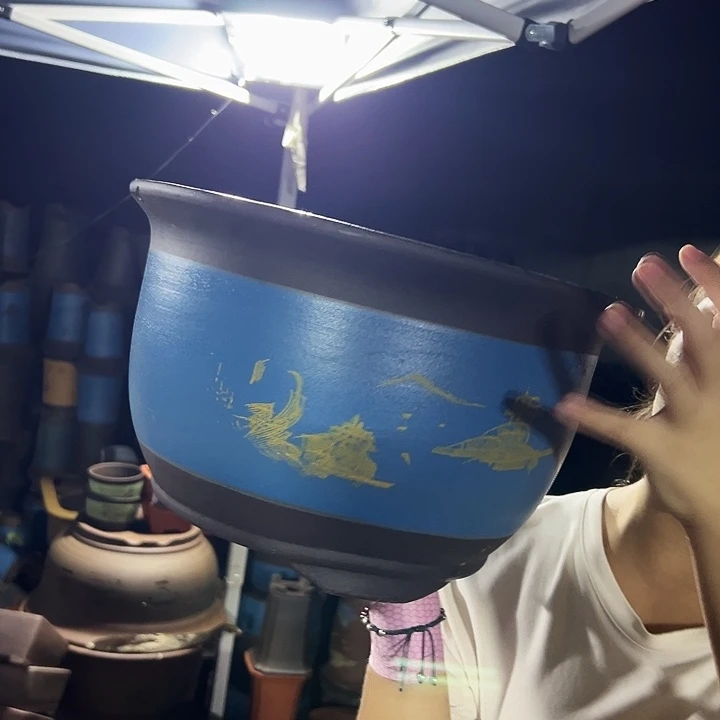 35蓝山水花盆花盆花盆花盆