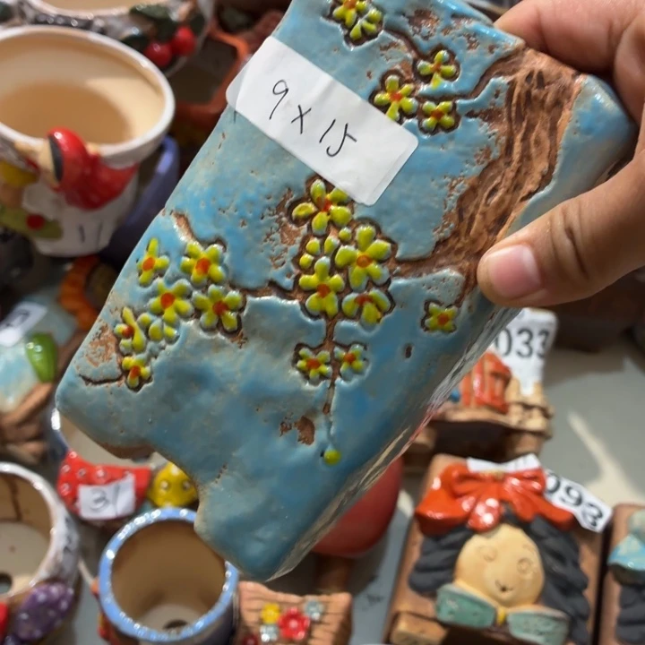 多肉花盆满15包邮