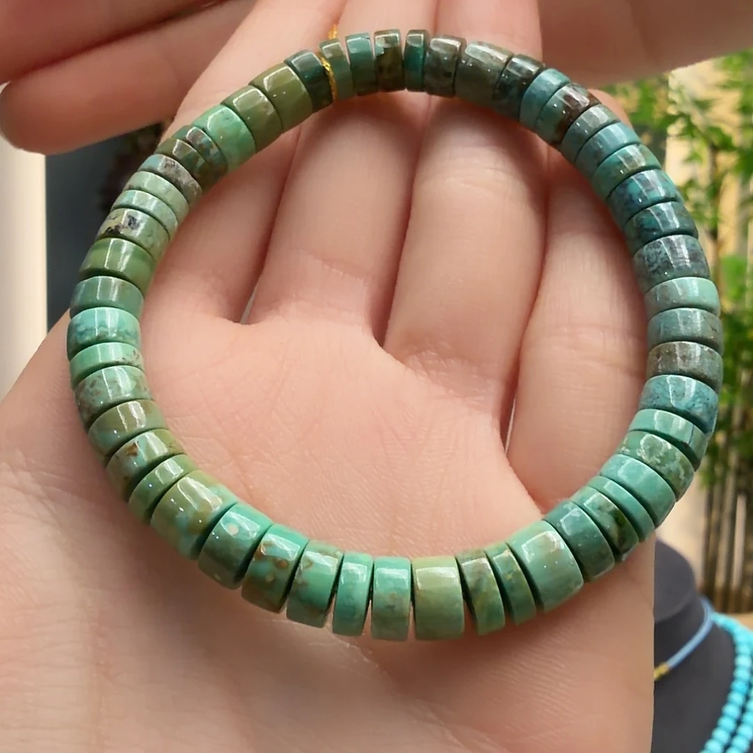 绿松石未镶嵌颈饰