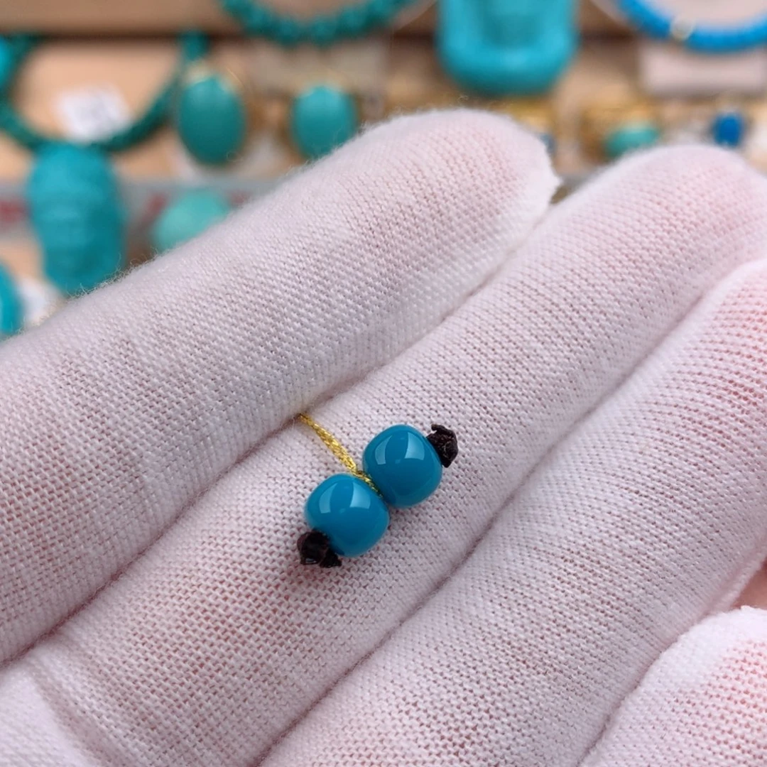 绿松石未镶嵌配饰5.7mm