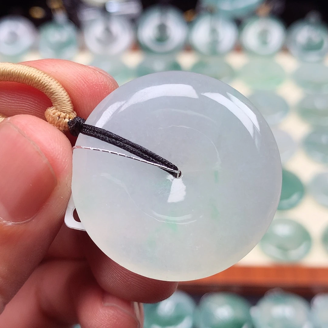 颈饰未镶嵌翡翠33.7-6.0mm