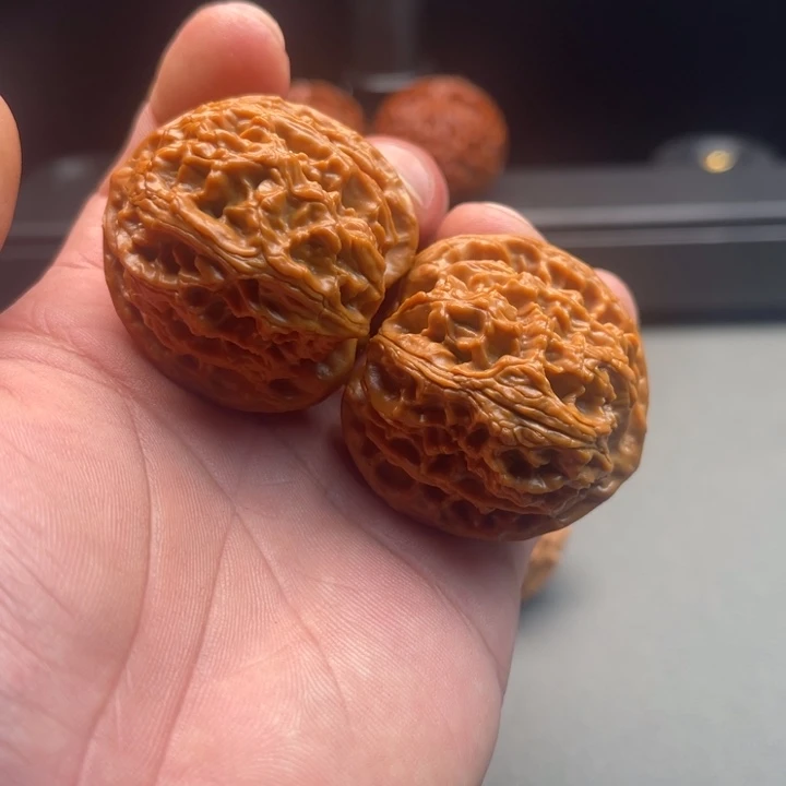 把件文玩核桃40 全品苹果圆 02
