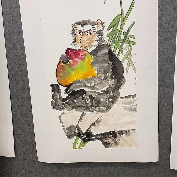 国画手写手绘作品3
