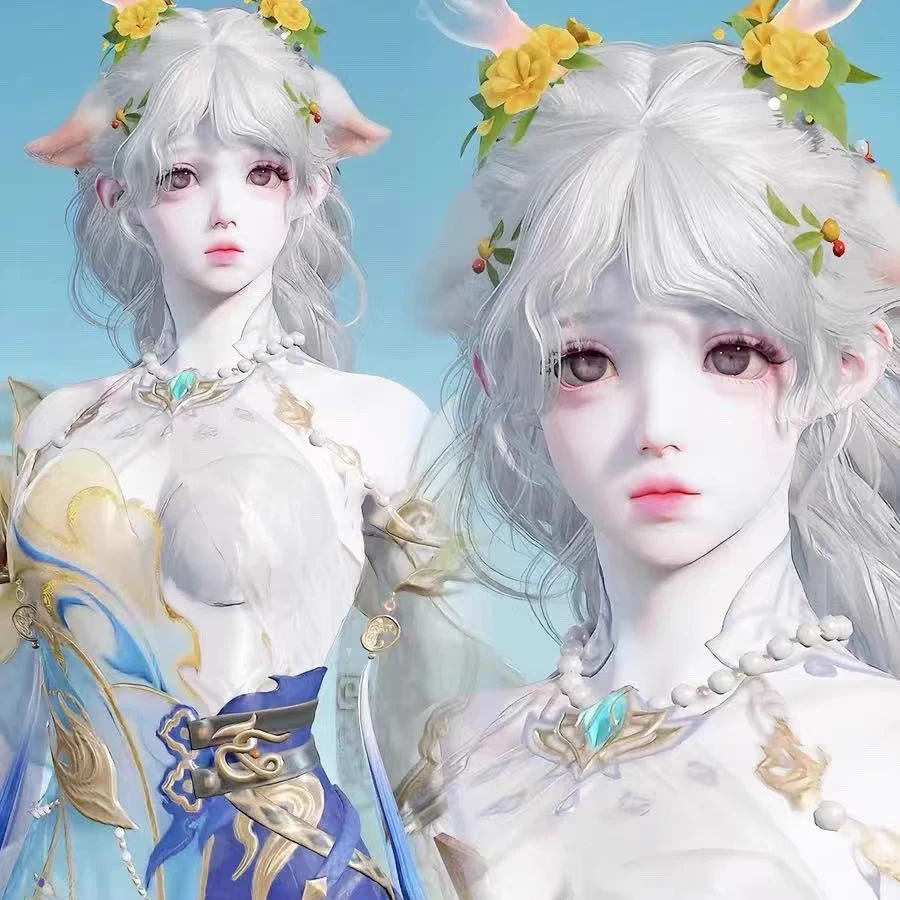 国服 永劫无间捏脸数据 女脸型 沈妙 小鹿 端游手游通用