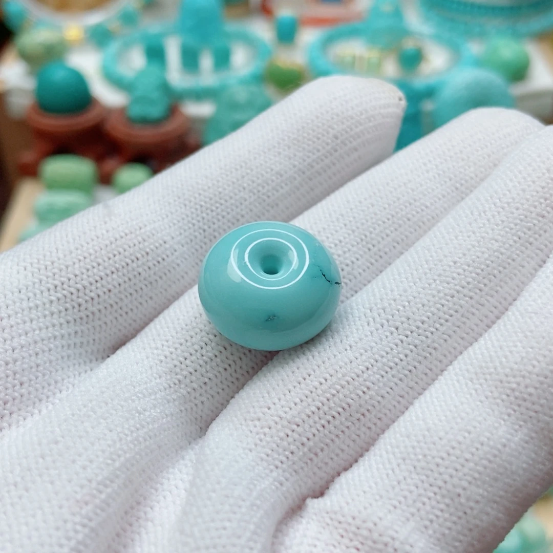 绿松石未镶嵌平安扣