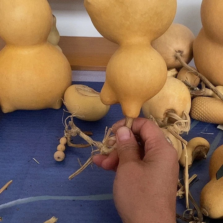 凡***哥青皮花皮葫芦手把件葫芦