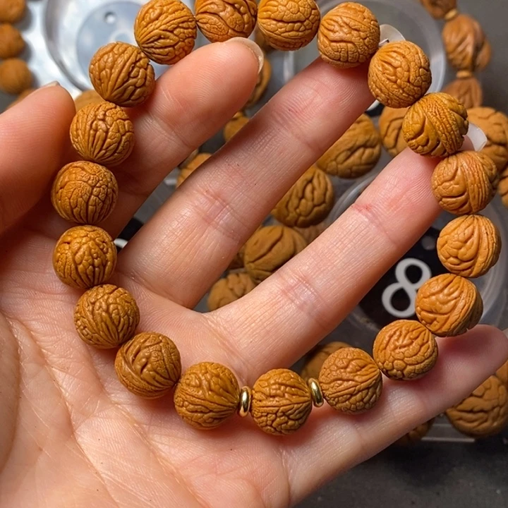 文玩核桃吊坠秦岭野生龙纹桃核13