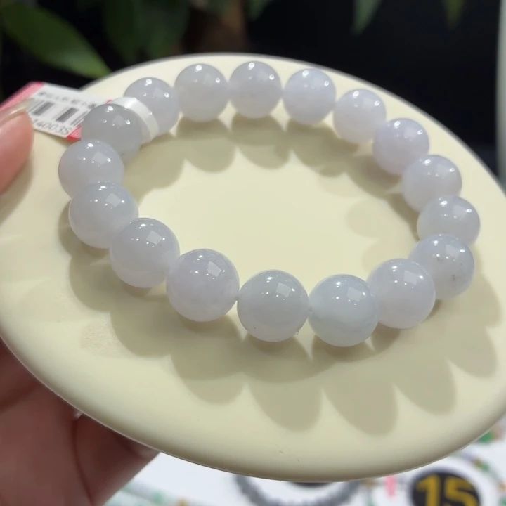 未镶嵌手链翡翠冰胶浅紫卡1 2．1