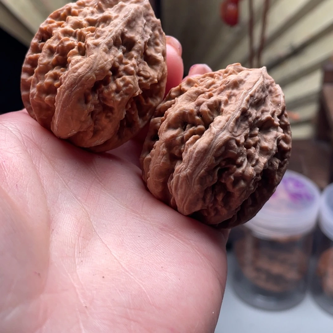 文玩核桃把件楸刀鱼55