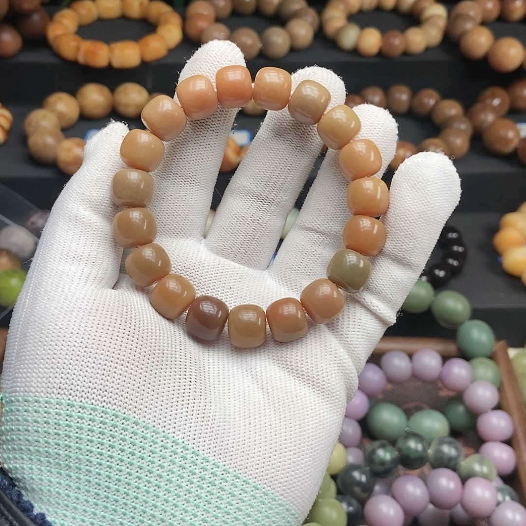 菩提根/象牙果吊坠12mm风化色