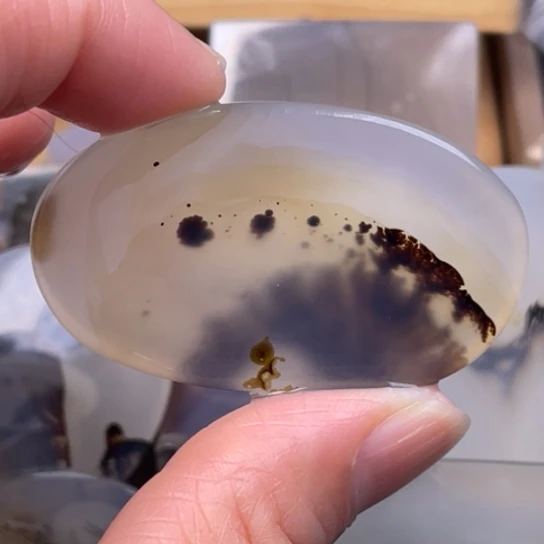 玛瑙/玉髓吊坠(不含链)未镶嵌