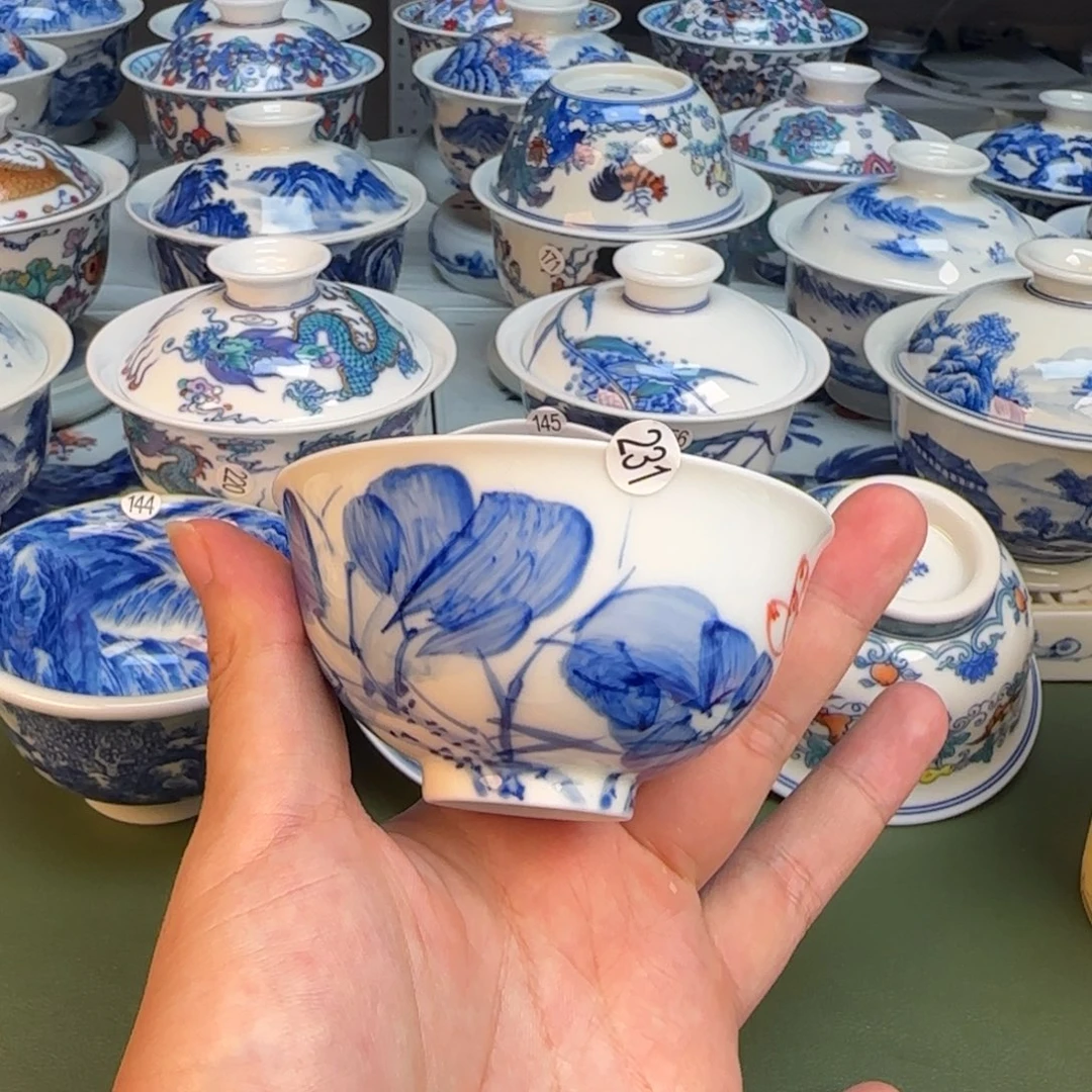 彦祖纯手工手绘茶具231