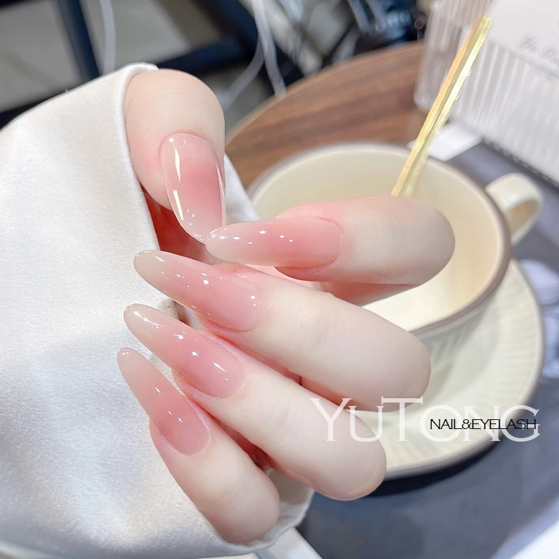 【嬛嬛-腮红】甘露寺透润渐变显白纯欲温柔手工2025新款穿戴甲美甲