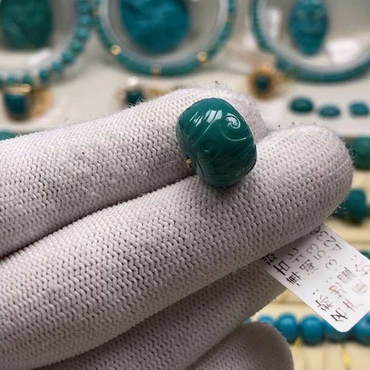 绿松石珠宝奇石未镶嵌