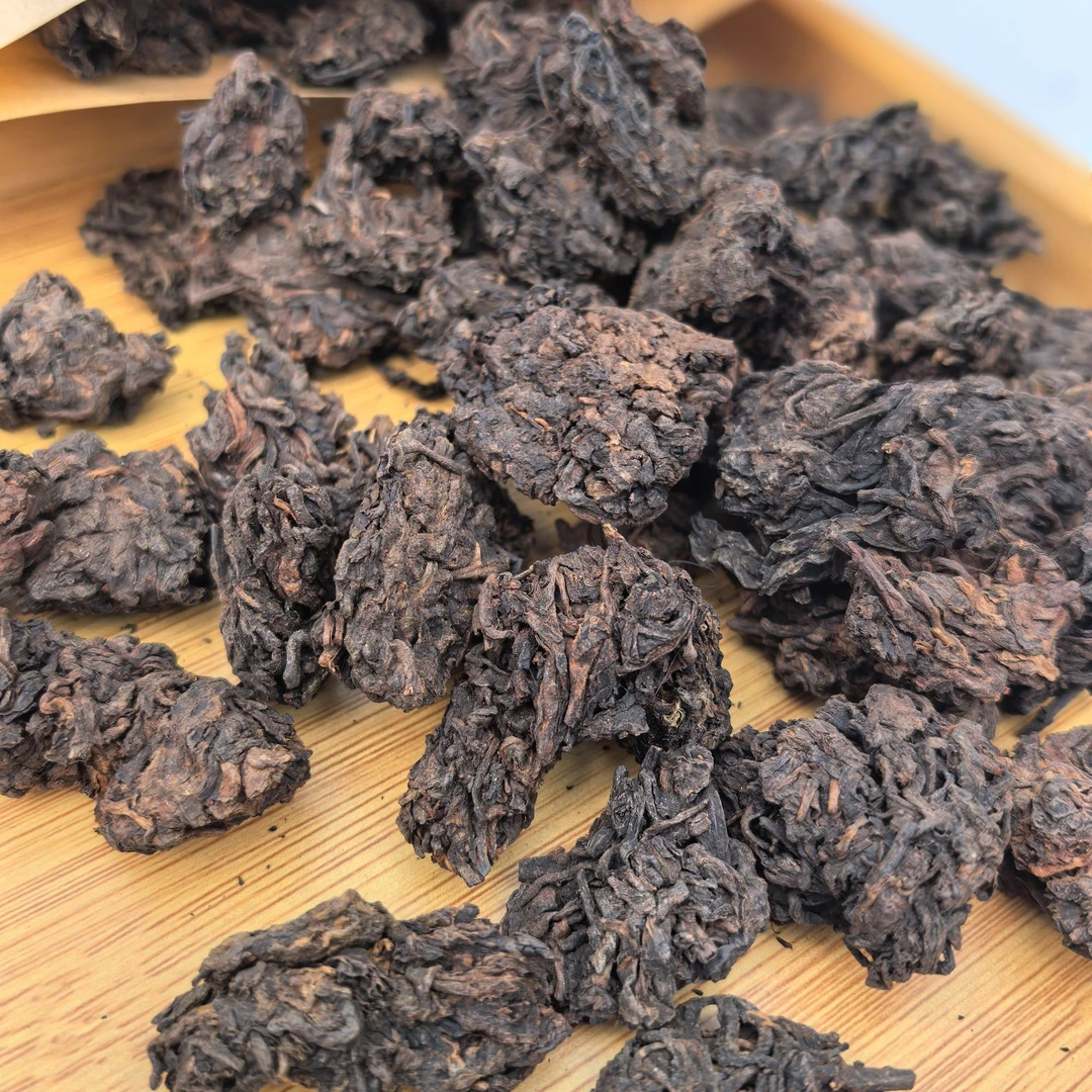 云南昔归老茶头熟茶糯香醇厚生津回甘散茶冲泡佳品