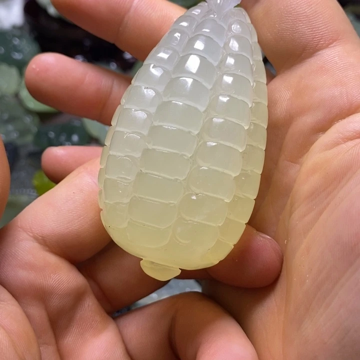 岫玉未镶嵌岫玉颈饰