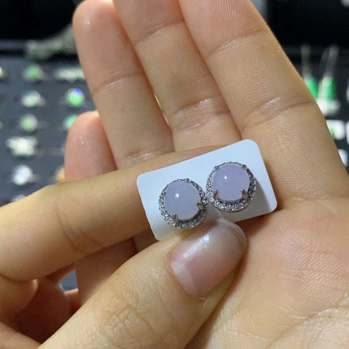 翡翠银S925镶嵌戒指