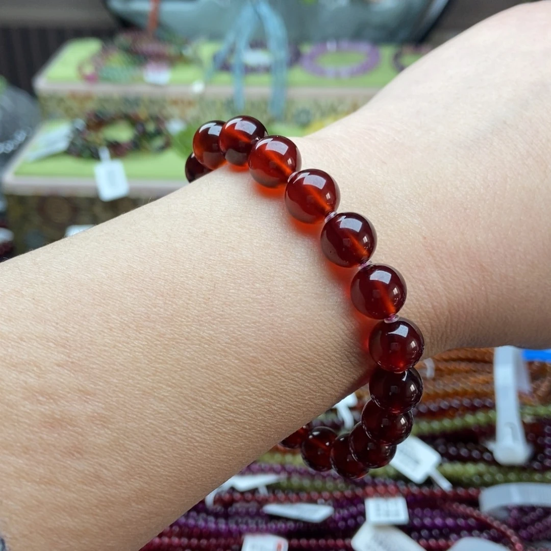 未镶嵌石榴石手串手串9.5