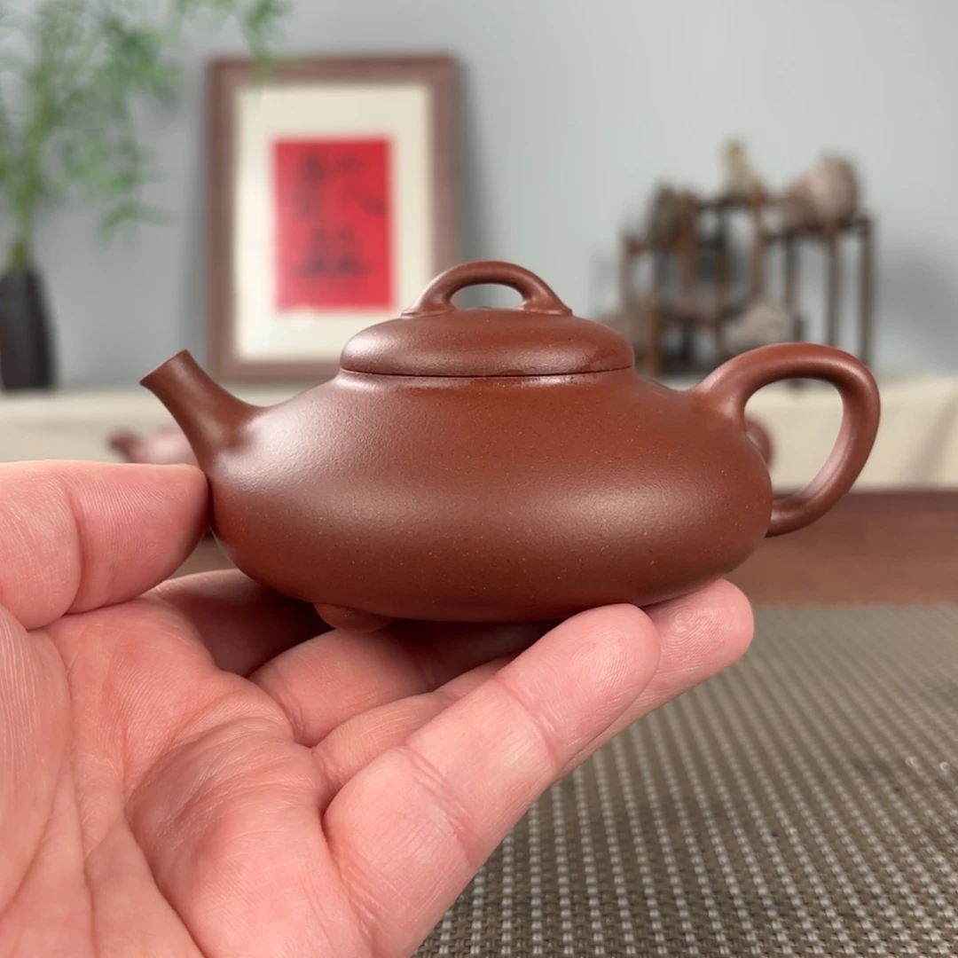 紫砂茶壶黄龙山原矿紫砂壶