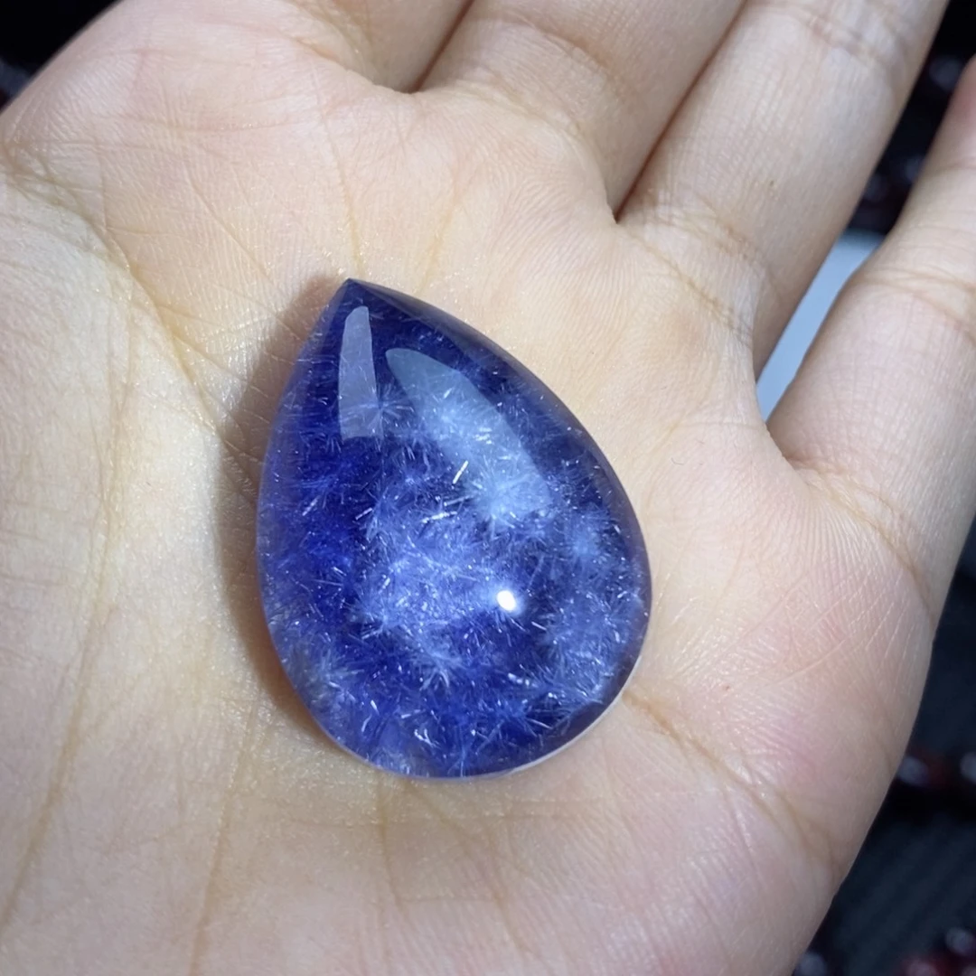 水晶颈饰未镶嵌蓝线石