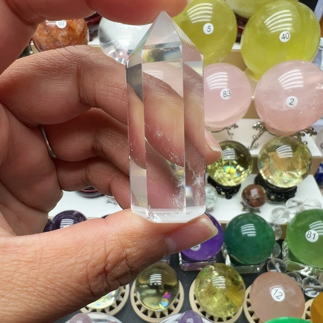 水晶未镶嵌珠宝半成品