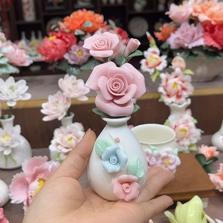 瓷片陶瓷工艺品摆件