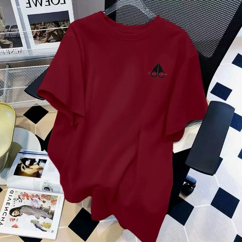 【剪刀T恤】宽松高端刺绣百搭时尚高级时尚T恤