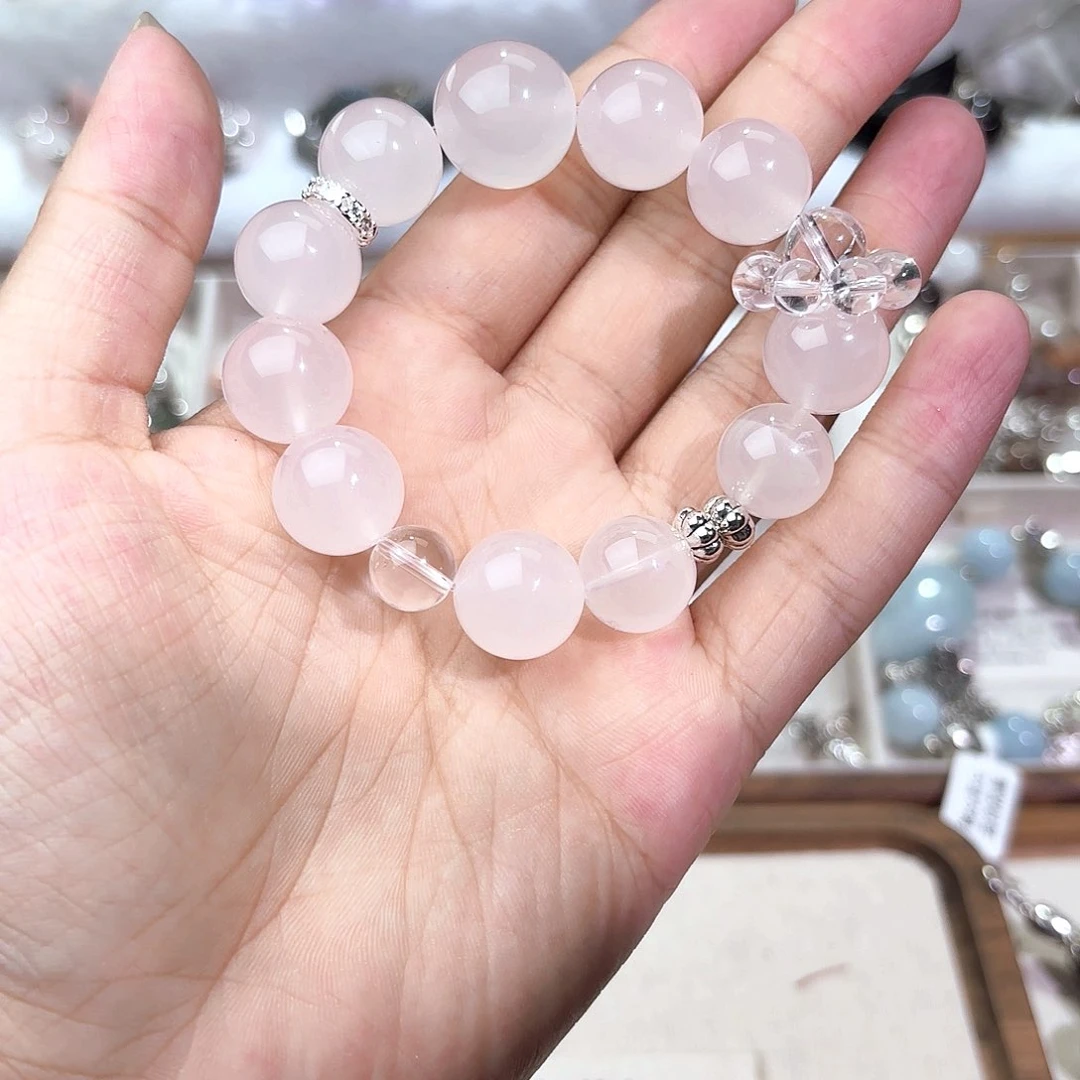 水晶手串合金水晶