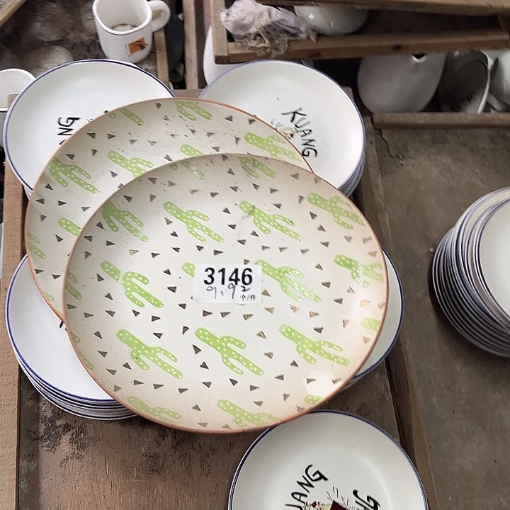 搪瓷微瑕外贸陶瓷3146