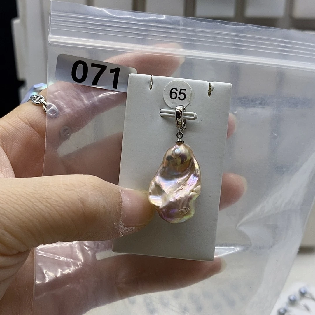 颈饰合金淡水珍珠