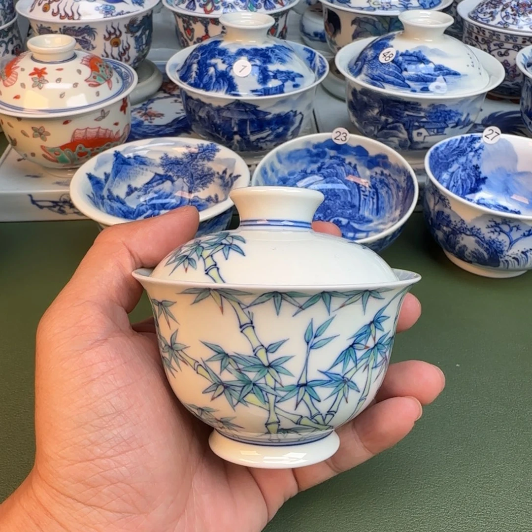 纯手工纯手绘茶具78