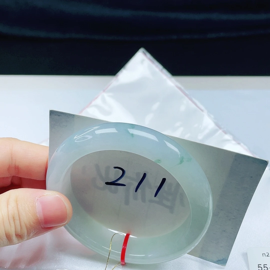 翡翠未镶嵌手镯55➕圈口力推