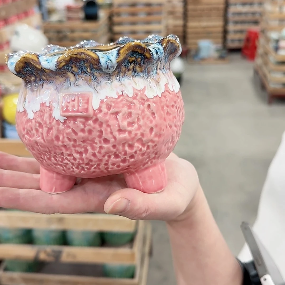 【闪购商品】陶瓷福利品，花盆凑单满10元发货！