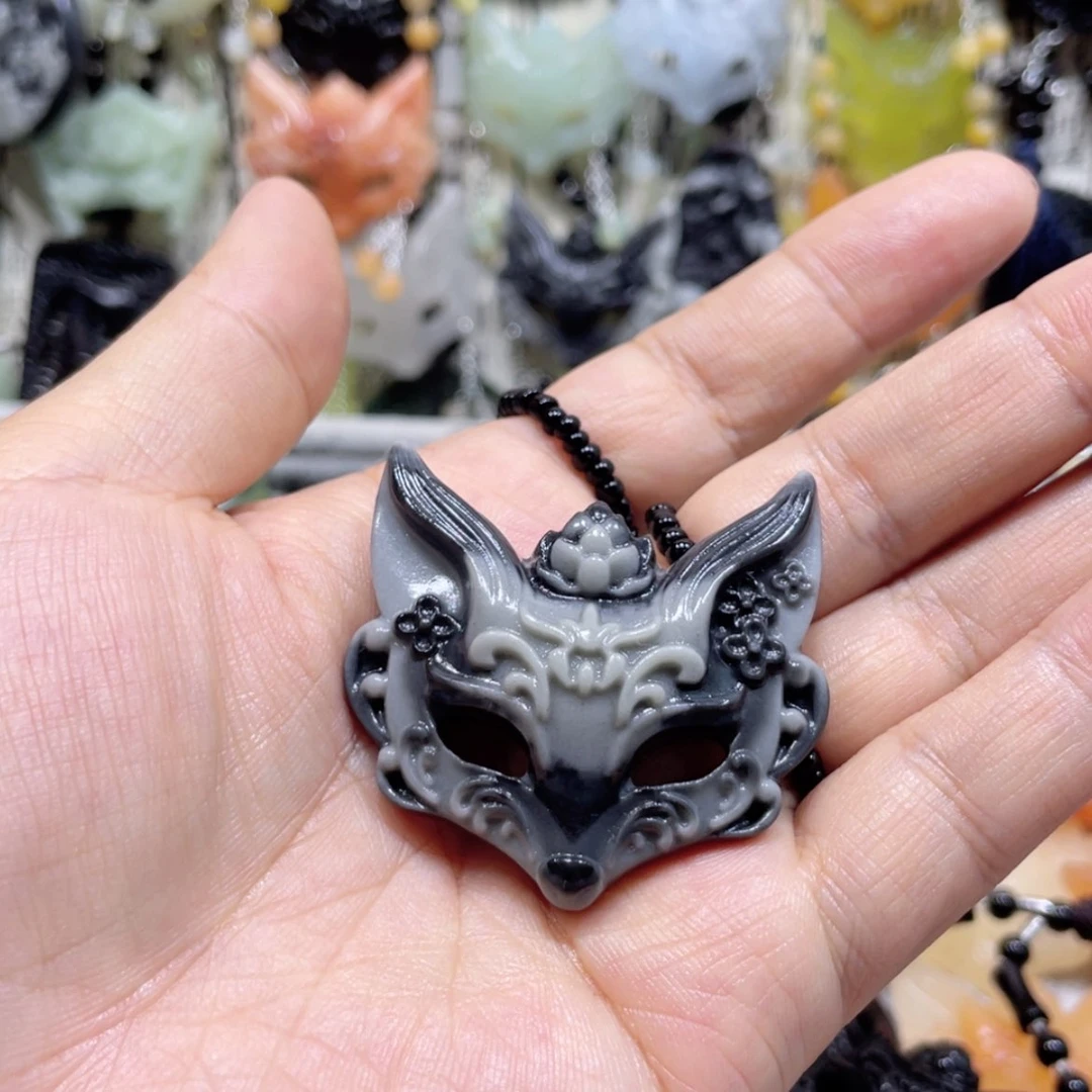 【闪购商品】岫玉未镶嵌颈饰莳*夭63吊坠