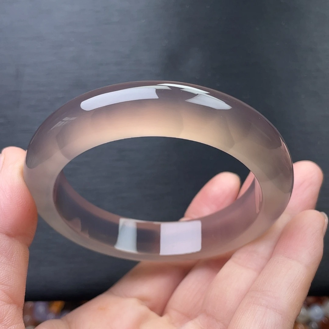 玛瑙/玉髓手镯未镶嵌58.8圈口