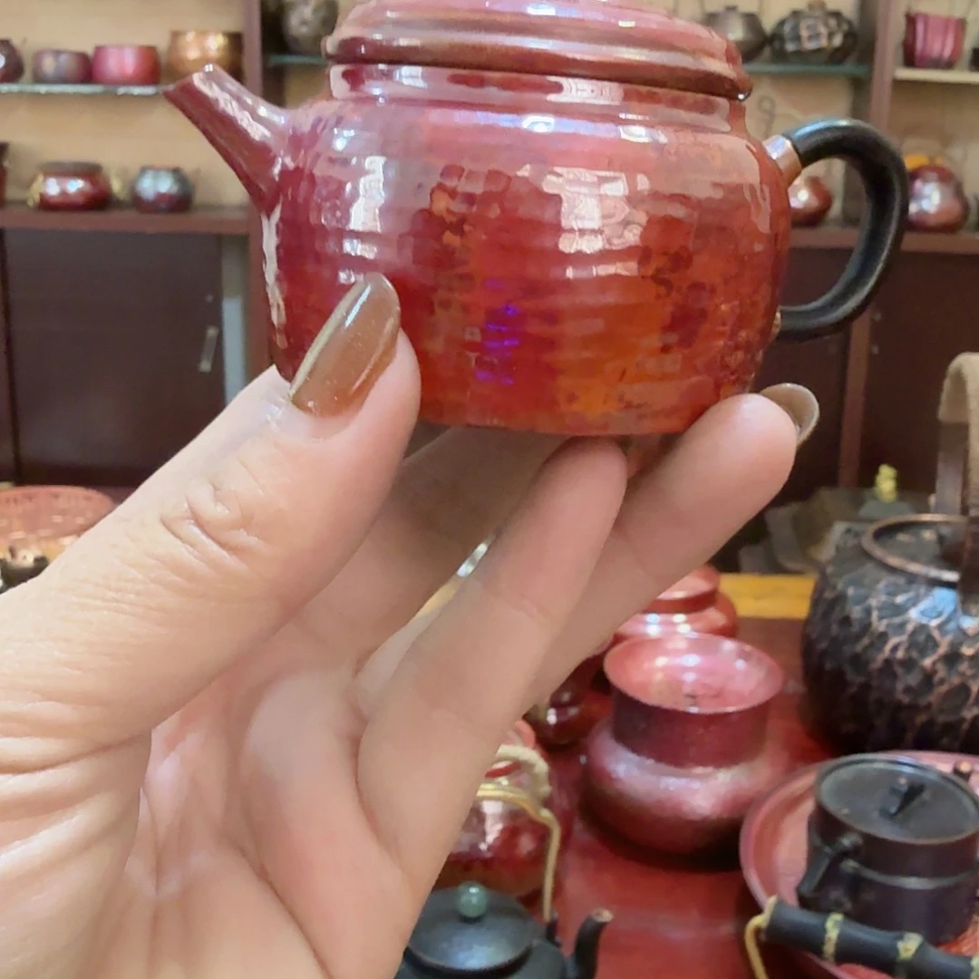 禅***修紫铜手工制作摆件