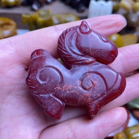 蛇纹石玉未镶嵌颈饰105